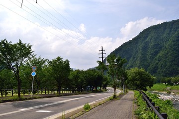越後湯沢 花水木通り