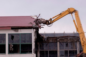 建物の解体工事
