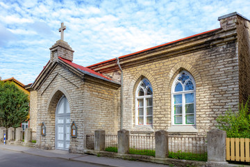 Baptist church in Kalamaja, Tallinn, Estonia