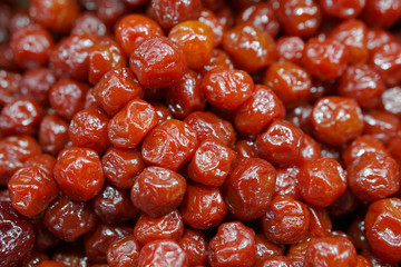 Cherry, fruit sugar that is full of vitamin C.