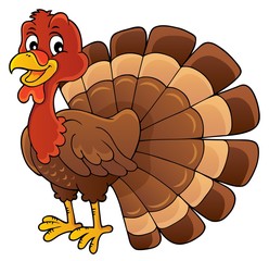 Turkey bird theme image 1