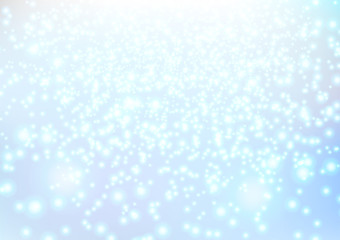 銀色に輝く光のクリスマスグラデーション背景