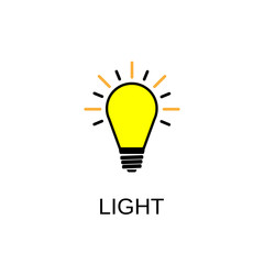 Light icon. Light symbol design. Stock - Vector illustration can be used for web.