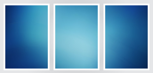 Fototapeta premium Set of abstract creative vector background design