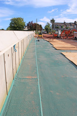 Fototapeta premium Road bridge under construction