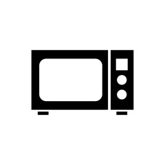 Microwave icon trendy