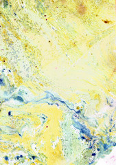 Abstract paint oil background. Acrylic texture with marble pattern