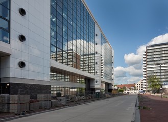 Modern architecture Netherlands. Medical centre Enschede. Hospital