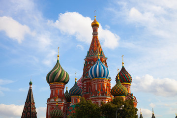 Fototapeta na wymiar St. Basil's Cathedral.Moscow. Russia.