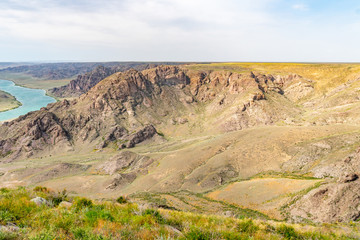 Kapchagay Ile River Canyon 10