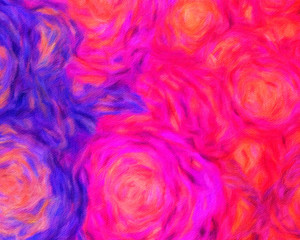 Abstract modern art background. Oil painting on canvas. Watercolor elements mixed fine artwork. Acrylic drawing texture with bright brushstrokes.