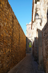 Unesco world heritage site Caceres in the Extremadura, Spain