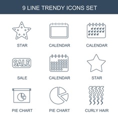 9 trendy icons