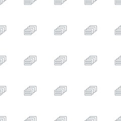 message icon pattern seamless white background