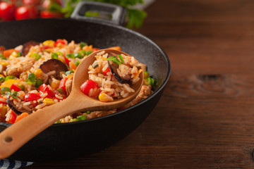 Traditional jambalaya.