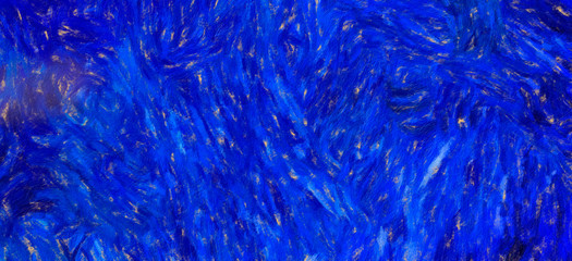 Abstract oil painting texture background. Wall art. Stock. Impressionism and expressionism mixed media style. Colored backdrop. Chaotic strokes and splashes. Hand drawn abstraction. Watercolor element