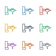 jetway icon white background