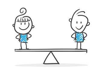 Stickman Blue: Equal Rights. (Nr. 169)