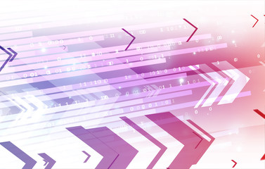 Fototapeta premium Abstract technology background