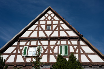 Fachwerkhaus Fassade alt