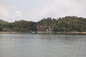 A view of Chalok Baan Kao, Koh Tao, Thailand