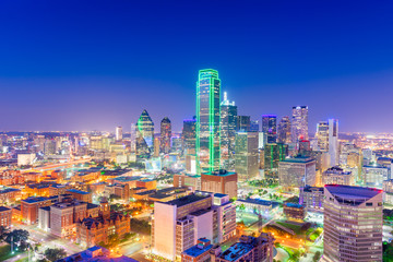 Dallas, Texas, USA Skyline at twilight
