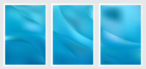 Fototapeta premium Set of abstract creative vector background design