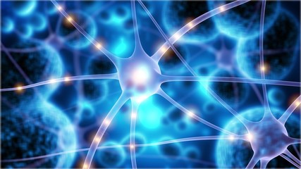 Close-up of virus cells or bacteria on light background