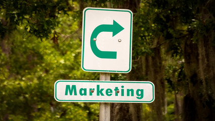 Street Sign to Marketing