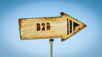 Street Sign to B2B