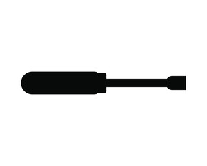 simple vector icon with screwdriver shape