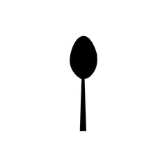 Spoon icon. Food restaurant symbol