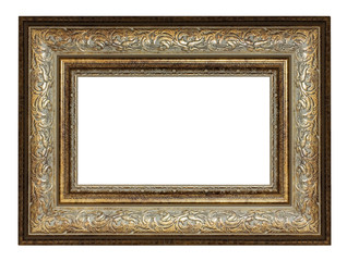 Vintage golden frame