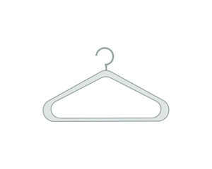 simple vector icon, with hanger shape