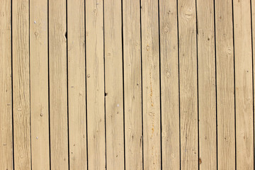 Texture of nailed wooden panels painted in beige