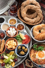 Traditional Turkish Breakfast, Kahvalti