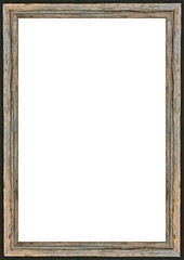 White Background With Wooden Borders