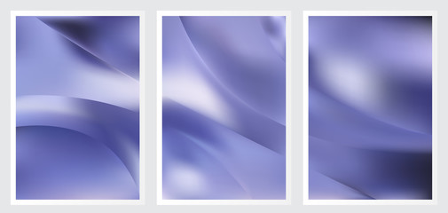 Fototapeta premium Set of abstract vector background design