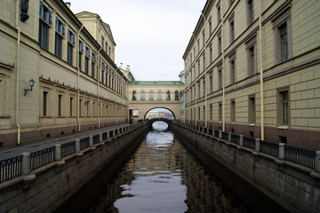 Fototapeta na wymiar St. Petersburg, Russia, April 2012