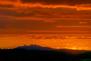Sonnenuntergang Bussen Riedlingen