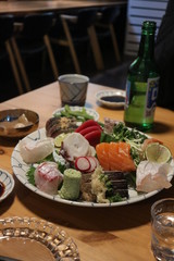 japanese food asian food sashimi salmon