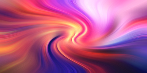 Obraz premium Abstract gradient artwork. Colorful lines, flat style background. Fluid inks creative texture.