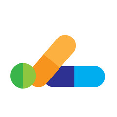 capsule medicine logo designs icons