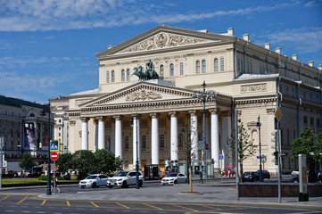 Fototapeta premium Théâtre Bolchoï, Moscou, Russie