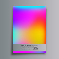 Colorful gradient texture background for flyer, poster, brochure cover, typography or other printing products. Vector illustration