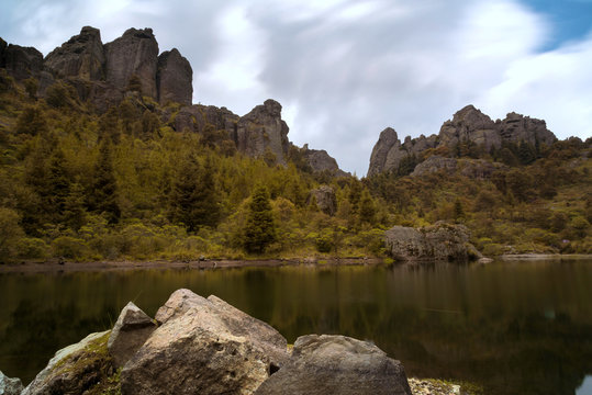 Lago en El Chico Hidalgo