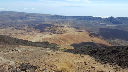 aerial view of mountains