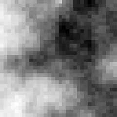 Abstract Cloud of Square algorithmic Generative Art background illustration