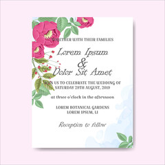 design, invitation, floral, illustration, card, vector, greeting, frame, wedding, beautiful, flower, nature, background, spring, vintage, romantic, template, decorative, leaf, border, decoration, art,