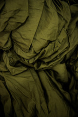 abstract photography of dark green fashion fabric cloth material texture